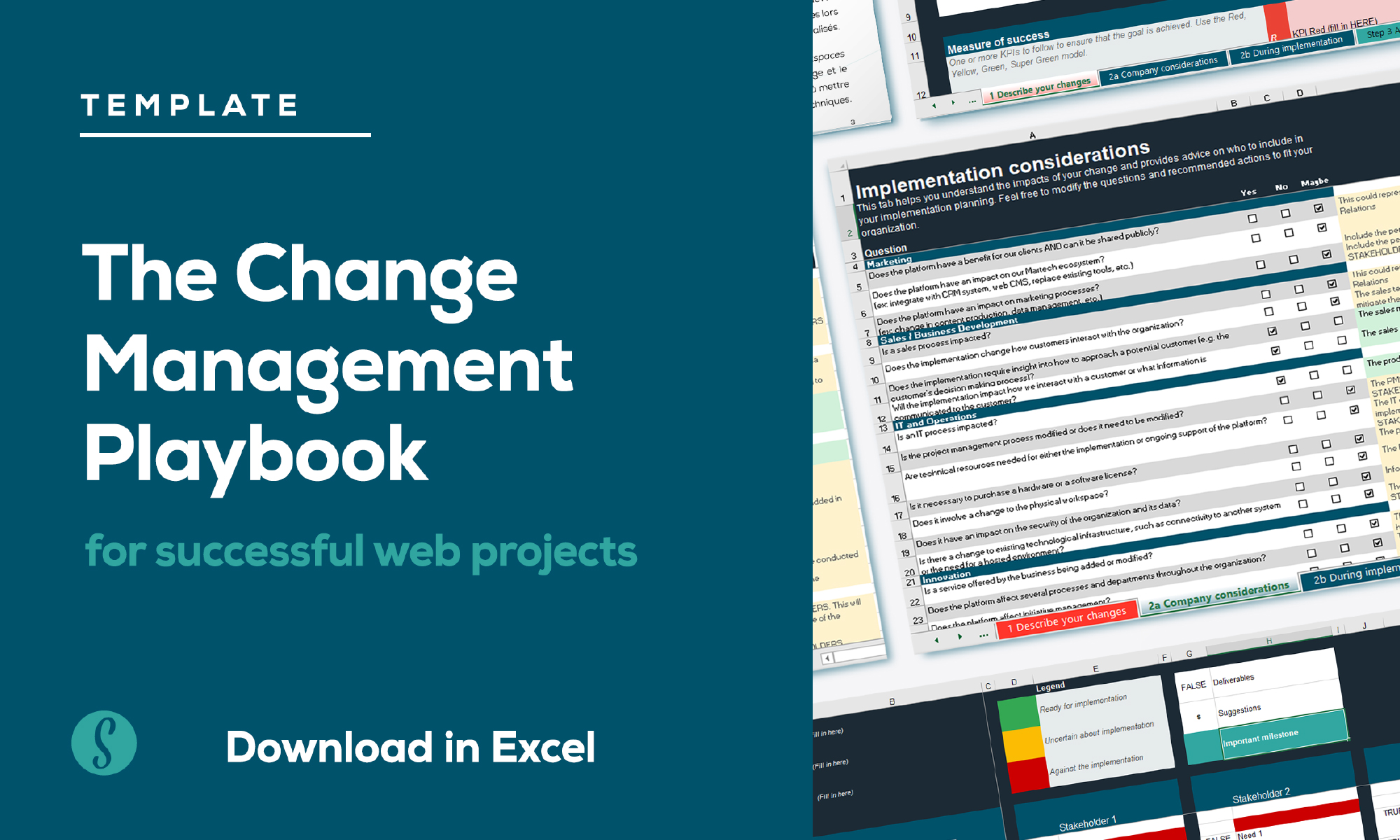Align your stakeholders with the Change Management Playbook