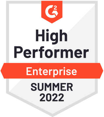 High Performer - Enterprise - Summer 2022